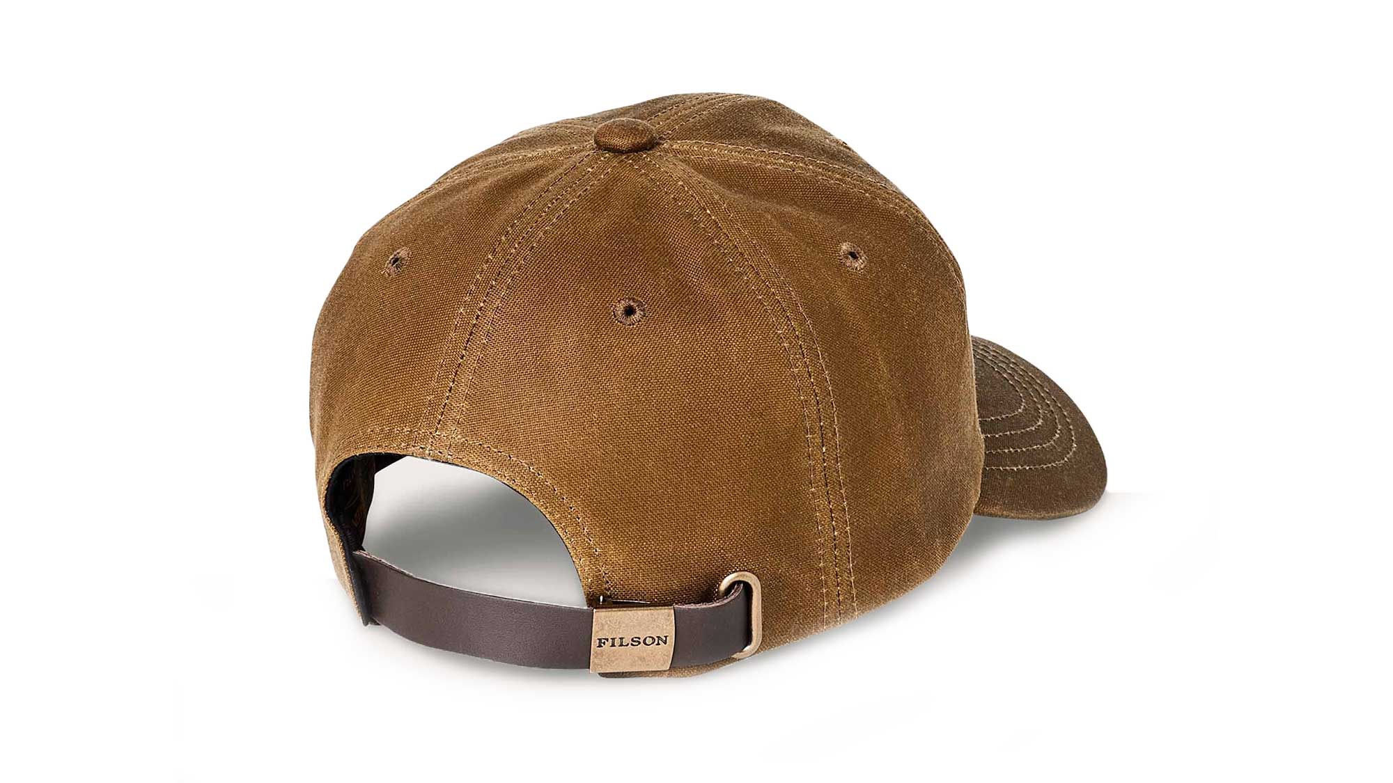 Oil Tin Low-Profile Logger Cap Dark Tan