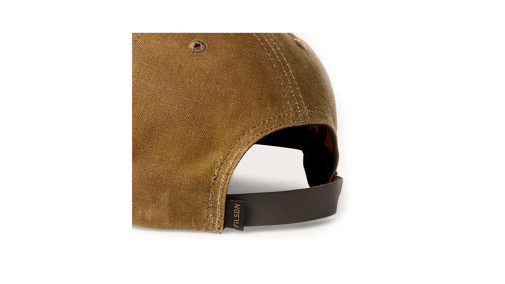 Oil Tin Low-Profile Logger Cap Dark Tan