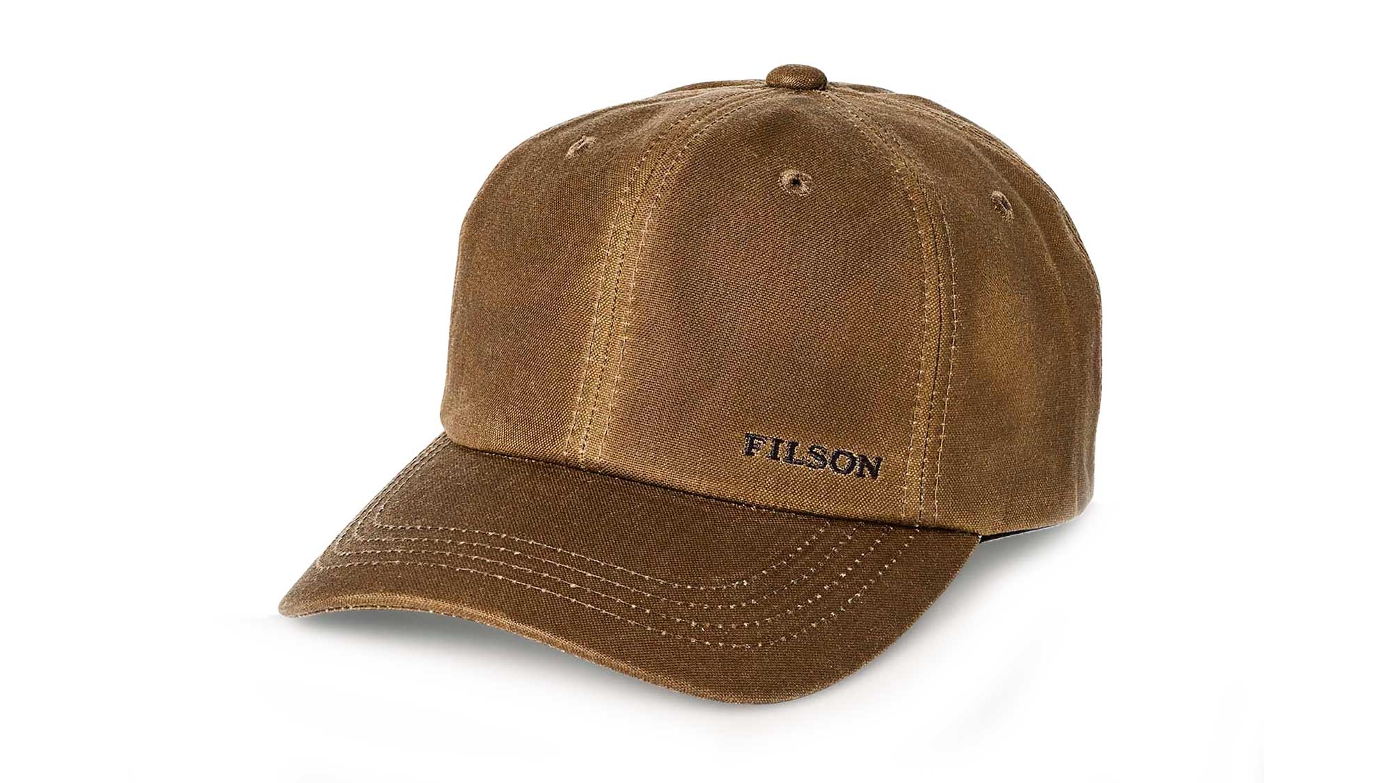 Oil Tin Low-Profile Logger Cap Dark Tan