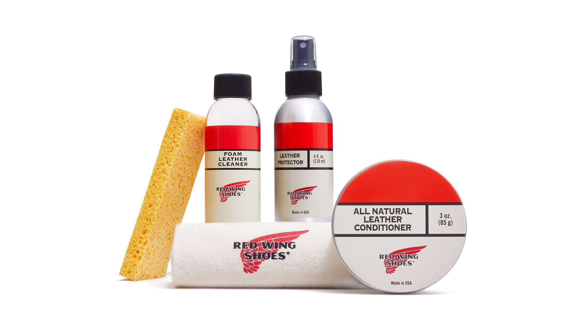 Oil Tanned Leather Care Kit