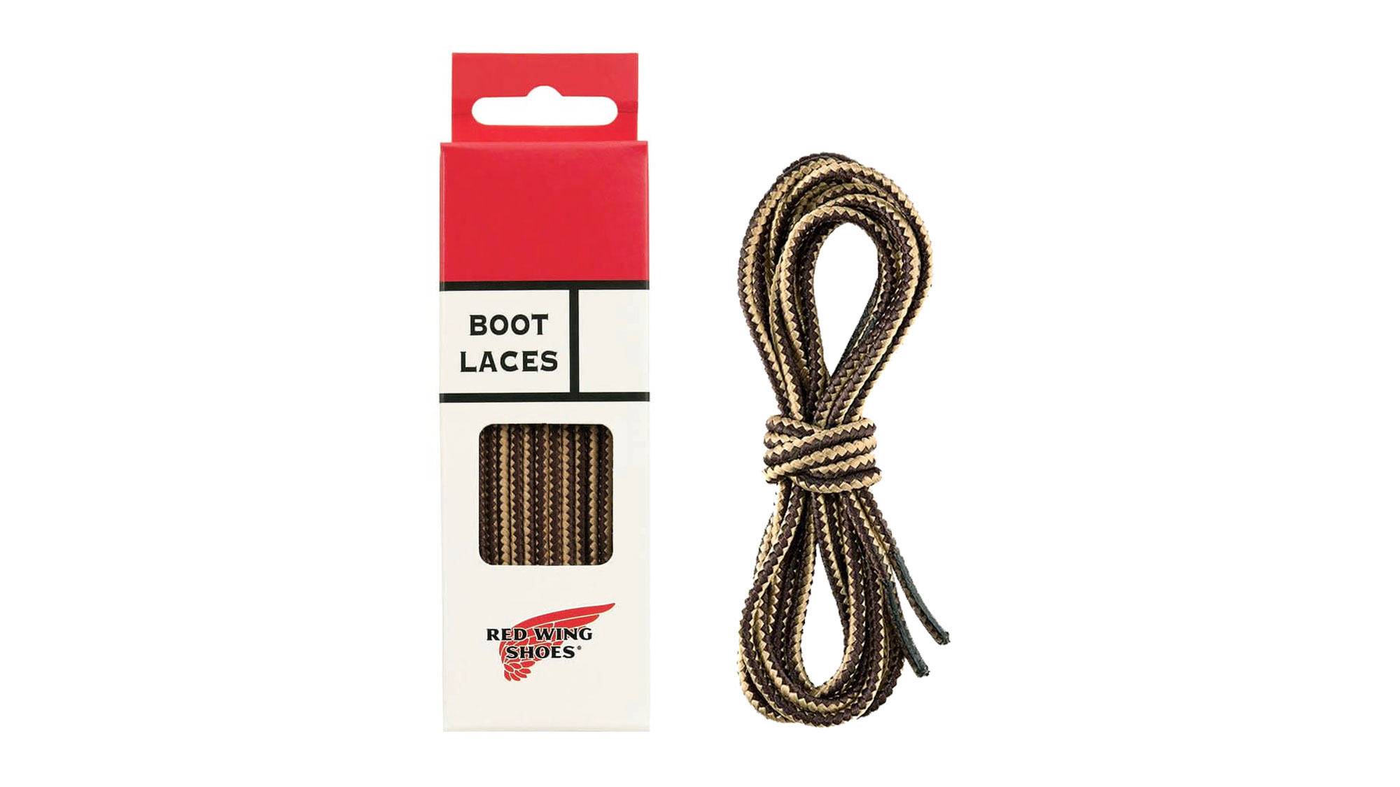 3-5 Eyelets / Brown-Tan / Nylon Laces