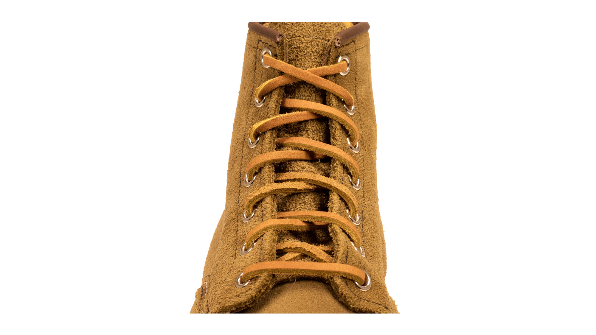 6-10 Eyelets / Cognac / Leather Laces