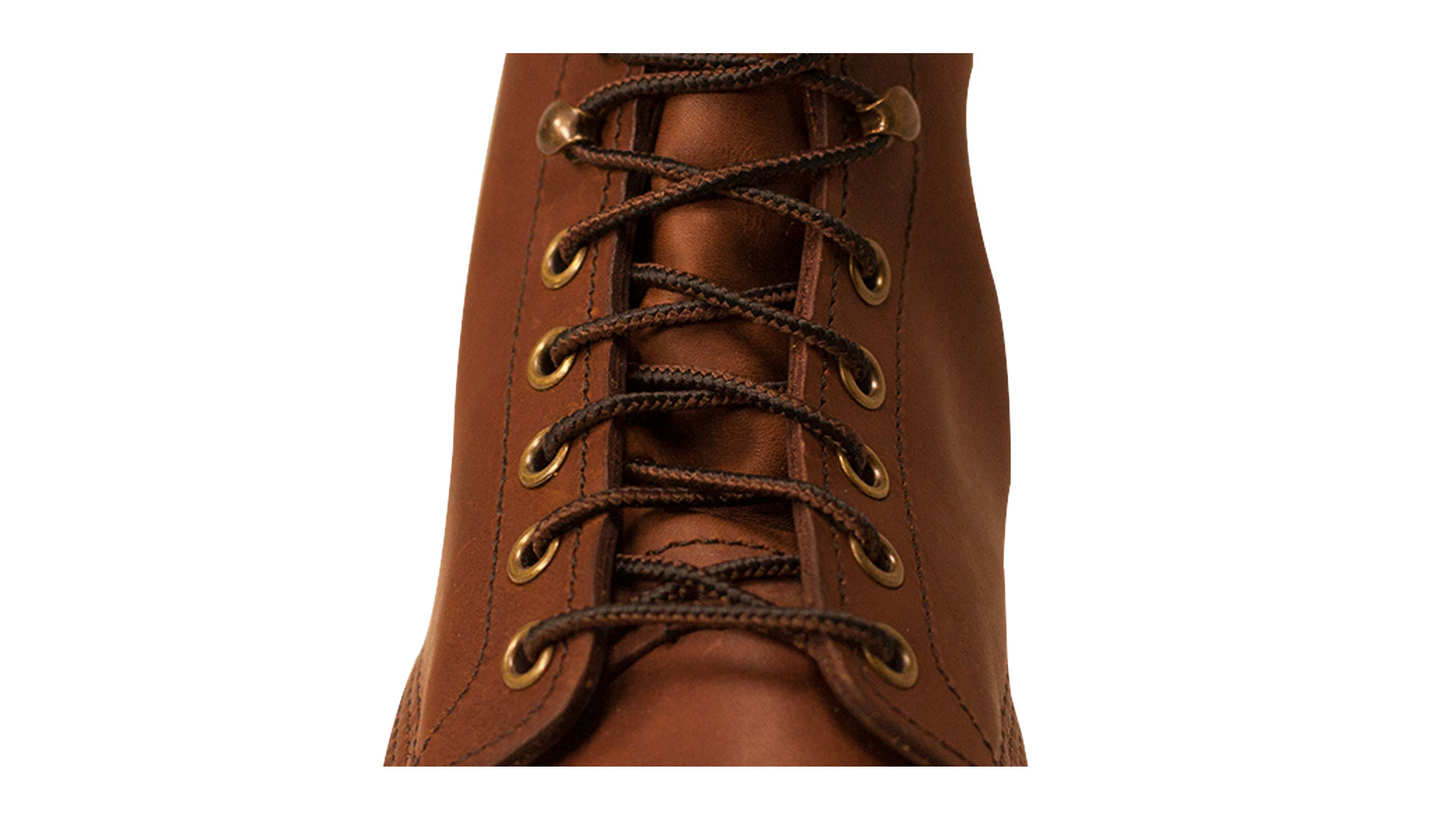 8-10 Eyelets / Black-Brown / Nylon Laces