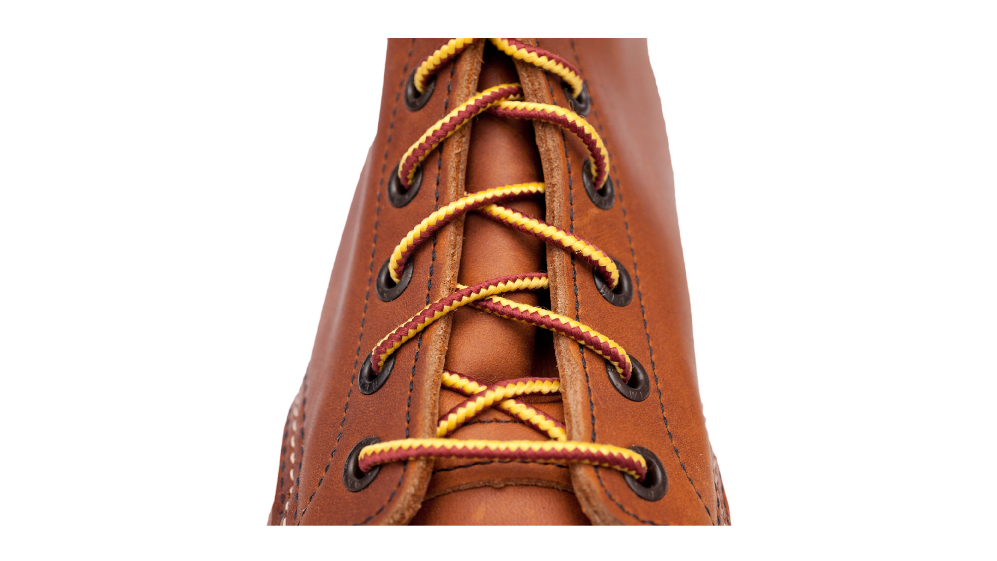 8-10 Eyelets / Gold-Tan / Nylon Laces