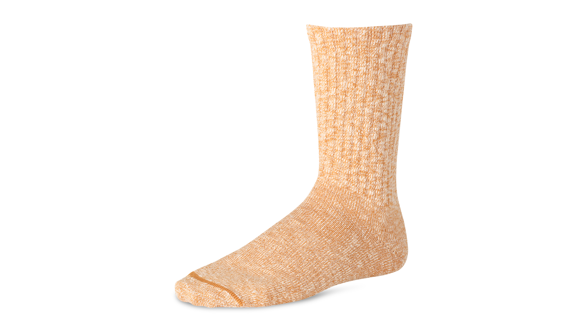 Cotton Blend Ragg Sock Yellow